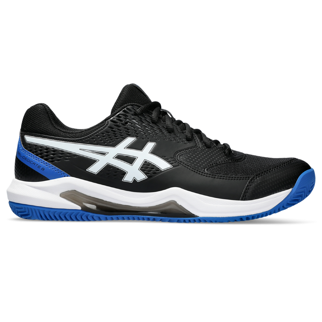 Zapatos Asics GEL-Dedicate 8 Clay Black/Tuna Blue Hombre