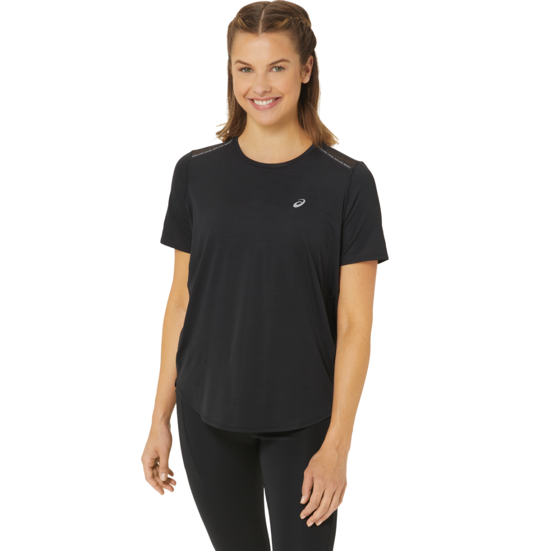 Camiseta Asics Road SS Top Performance Black Mujer